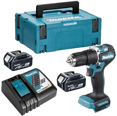 Makita MAKPAC Impact Drill 18V LXT (2x3.0 Ah) DHP487RFJ