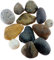 hibuy Flusskiesel/Kiesel - groÃŸe Deko Steine - 30-60 mm - 1000 g