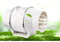 SDNI-L 8 Inch In Line Extractor Fan 200 Mm Diameter Duct Fan Silent In-line Toilet Ventilator for Shower Ceiling Hydroponic Ventilation Grow Tent (Color : HF-200mm, Size : 8 inch)