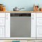 Magnetic Dishwasher Stickers Plain Grey Solid Color Kitchen Dishwasher Cover Sticker, Panel Decal Home Decor Cabinet Appliances Stickers 23in W x 26in H