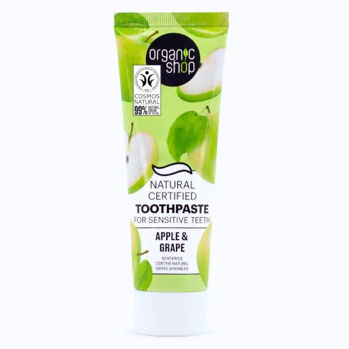 ORGANIC SHOP Apple Dentfrico Dentales Sensible, 100 g