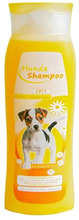 HUNDESHAMPOO 300ml mit Kamille Hunde Shampoo Fellpflege Pflege Fell Spülung (mit Kamille)
