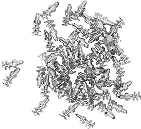 50PCs Reifen Ohr Stecker, Vobor Gewinde Anti-Rutsch-Wolfram-Stahl Aluminium-Reifens Ch Rauben Für Auto-LKW-Gabelstapler