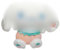 Cinna-moroll Plush Toy, Cinna-moroll Kuscheltier Kawaii Cartoon Starry Eyes 3D Plüsch-Überwurfkisse PP Baumwollfüller Kinderspielzeug for Cuddly Toy Lovers Children's Toy Gift Filled 25cm