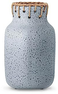 Janel Vase, Grau, Keramik