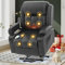 YONISEE Lift Chair Recliners for Elderly, Recliner Chair with Massage & Heat, Extended Footrest, Living Room Chair Armchair Lounge Oversized Sofa with Type C USB Port, 2 Drink Holders & 4 Side Pockets