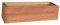Toddmomy Stabile Blumenkästen Aus Zedernholz Rechteckiger Pflanzkübel Sukkulenten-blumentopf 30 X 11 X 8 5 cm Dekoration Für Zuhause Und Büro