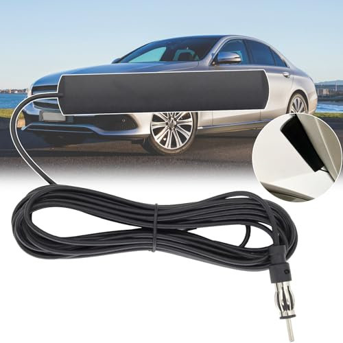 Auto Radio Antenne AM FM Scheibenantenne SUV LKW Klebeantenne 12V PKW KFZ Stereo Universal Patchantenne