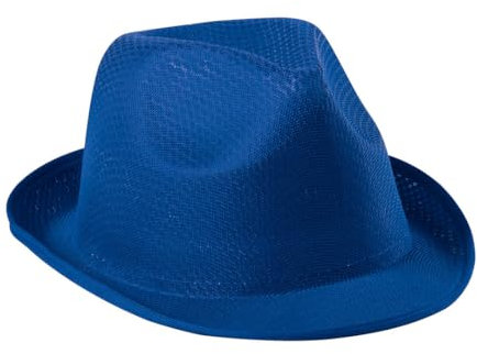 TIENDA EURASIA - Sombreros Fiesta | Pack 5 Sombreros para Fiesta Divertidos | 9 Colores Vivos | Medida 27 x 22 x 11 cm | Sombreros para Eventos, Fiestas, Despedidas, Bodas | (Azul Oscuro)