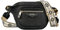 BITUOR Umhängetasche Damen Klein, Bauchtasche Damen Crossbody Bag Damen Frauen Schultertasche Stylische Brusttasche mit Abnehmbarem und Breiterem Schultergurt für Arbeit Freizeit Date, Schwarz
