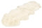 Vanuba Lammfell Weiß 180-200cm (Double) - Weich Schaffell Echt Groß - Fellteppich Weiß - Fell für Stühle - Schlafzimmer Deko Fell Weiss - Lambskin