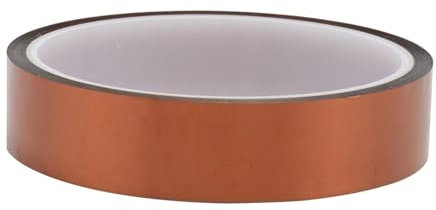Homoyoyo Hitzebeständiges Band 20mm x 33m - Hochtemperatur Klebeband Für Löten - Pulverbeschichten Und 3D Druck Ideal Für Maskierung Und Leiterplatten Bedruckung