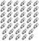 40PCS Perni per Mensole,Reggi Mensola Armadio Reggi Mensole Supporto Cilindrico, Supporti per Mensole Ideali per Mobili Da Cucina E Librerie, Facili Da Installare, Dimensioni 5x16mm