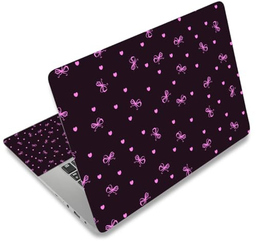 icolor Laptop Skin Aufkleber Folie Cover Vinyl Aufkleber für 13 13,3 14 15 15,4 15,6 Zoll Notebook Schutzfolien Laptop Selbstklebend Kunst Dekorative Aufkleber Schutzhülle (Skin078)