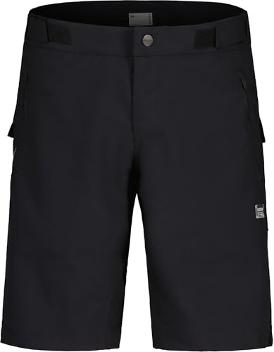 Maloja Herren BardinM. Radhose kurz, deep Black Multi, L
