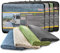 Primaflor Vorzeltteppich - AEROTEX, Grau, 2,50m x 5,00m, Viele Größen und Farben, Wasserdurchlässiger, Atmungsaktiver Zeltboden inkl. Tragetasche, Outdoor Teppich für Camping, Wohnmobil Bodenmatte
