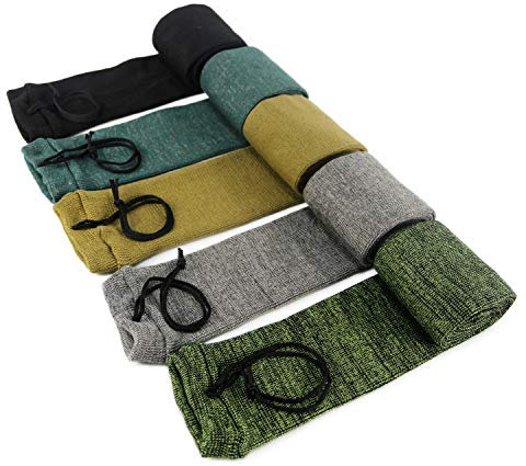 GUGULUZA Chaussette de Fusil traitée au Silicone 52 Pouces pour Carabines ou Etuis Souple Carabine de Chasse (Lot de 5)