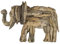 Coco Papaya Elefant aus Treibholz, Wanddekoration, 60 cm
