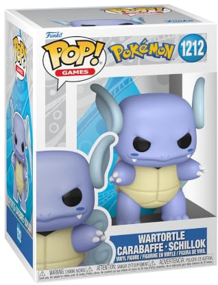 Funko POP! Games: Pokemon - Wartortle - Sammelbare Vinylfigur - Geschenkidee - Offizielles Merchandise - Spielzeug für Kinder & Erwachsene - Modellfigur für Sammler und zur Ausstellung