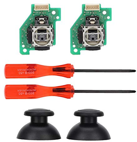 Material metálico Procedimientos de depuración personalizados Módulo de sensor de cabeza de hongo reemplazable Joystick Joystick analógico duradero ,para uso a largo plazo ,para Wii U