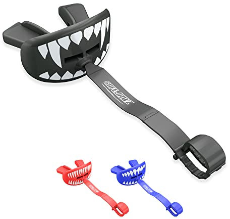 SAFEJAWZ Lippenschutz Erwachsene und Junior für Boxen, Basketball, Lacrosse, Fußball, MMA, Kampfsport, Hockey und alle Kontaktsportarten (Fangz)