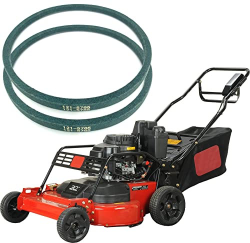 RTPOWER 121-5765 Riemen passend für Toro Timemaster Turfmaster 76,2 cm Rasenmäher-Zapfwellenriemen (2 Stück)