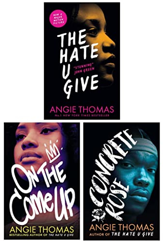 The Hate U Give Series 3 Books Collection Set (The Hate U Give, On the Come Up & Concrete Rose)