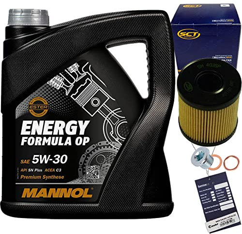 Inspektionepaket Motoröl 5W-30 4l und Ölfilter