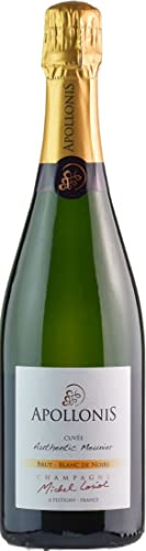 3x 0,75l - Michel Loriot - Champagne Apollonis - Les Classiques - Authentic Meunier - Blanc de Noirs - brut - Champagne A.O.P. - Frankreich - Schaumwein brut