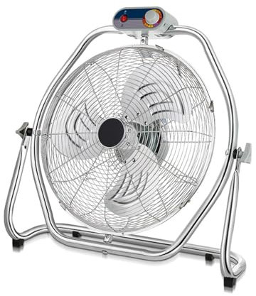 Ventilador industrial Ventilador de pulverización Industrial, potente ventilador de suelo, atomización refrigerada por agua con refrigeración húmeda por hielo, ventilador eléctrico for exteriores para