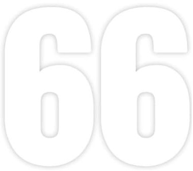 Pack of 2 White Self Adhesive Wheelie Bin Numbers - Large Decorative Dustbin Vinyl Number-19.5cm