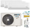 A++/A++/A++ Twin-Rotary Trio Split SelfClean WiFi-Ready Golden-Fin 3x 2,6kW MultiSplit Klimaanlage Klimagerät 3 Innengeräte mit Heizung