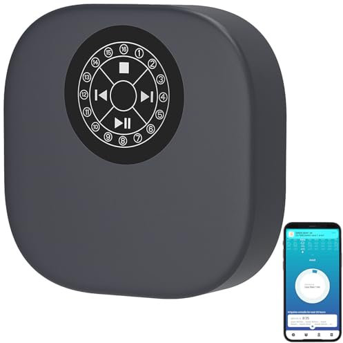 Royal Gardineer für Bluetooth: WLAN-Smart-Sprinkler-Controller, 16 Zonen, Echtzeit-Wetter, App (WiFi, WLAN-Controller Bewässerung, Gartenschlauch)