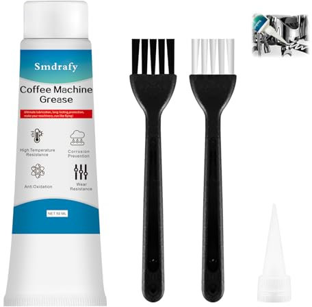 Silicone Grease, Grasso al Silicone, Grasso Alimentare per Macchina Caffe, Grasso Siliconico Sigillante, Multipurpose Grease per Macchine da Caffè, O-Ring, Guarnizioni, Faucets, 50ml
