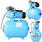 Hauswasserwerk JET 100S - Geräuscharmer Hochdruck-Wasserpumpe 3600L/H - Pumpe zur Hauswasserversorgung mit 50L Membrankessel - Gußeisen - 1100W max Förderhöhe 50m - Ideal für Gartenbewässerung