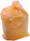 Colour Coded 'Refuse/Bin Liners Sacks Clinical Waste Bags - Orange - Size 457 x 724 x 965 mm - 90Litre British Made (50)