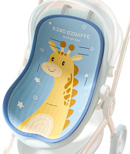 lisutupode Kühlmatte für Kinderwagen – Kühlmatte für Babyschale, Sonnen- und Wärmeabdeckung, maschinenwaschbar, Kinderwagen-Zubehör für Reisen