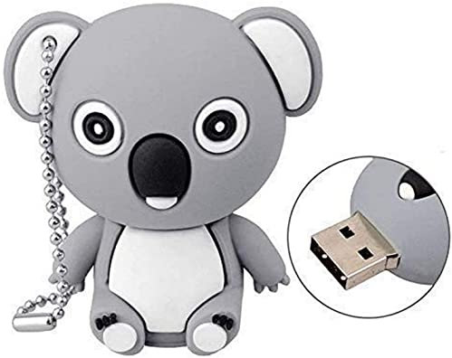 Ulticool - Koala Bär 8 GB - USB Flash Pen Drive - Memory Stick Daten Aufbewahrung - Speicherstick - Grau