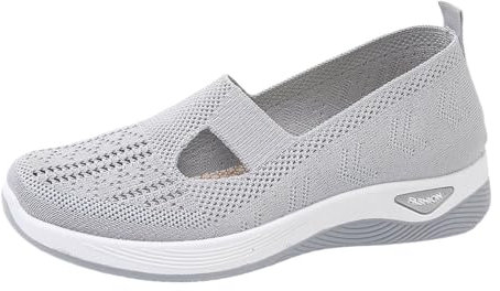 Scarpe Ortopediche Donna Senza Lacci Sneakers Morbide Comode Ginnastica Scarpe Traspiranti Estive Sportive Sneakers Leggere Antiscivolo Camminare
