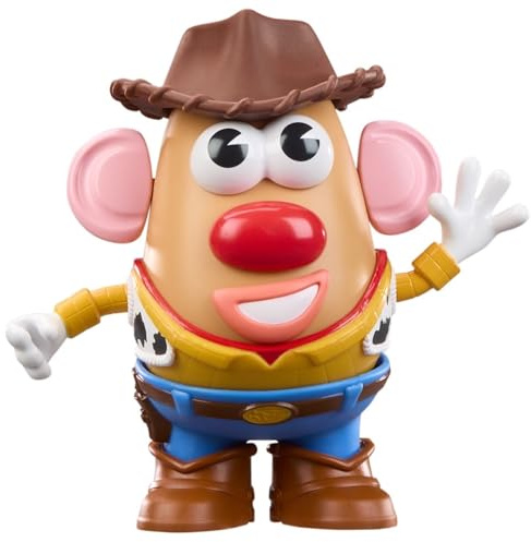 Potato Head Toy Story Kartoffel Woody Set mit 1 Kartoffelkörper und 12 Accessoires, Kleinkind- und Vorschulspielzeug für Mädchen und Jungen ab 2 Jahren