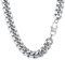 PROSTEEL Panzerkette 61cm/24 Herren Halskette Edelstahl 14mm breit massiv Schwer Kubanische Gliederkette silber Hip-Hop Street Style Schmuck für Männer Jungen