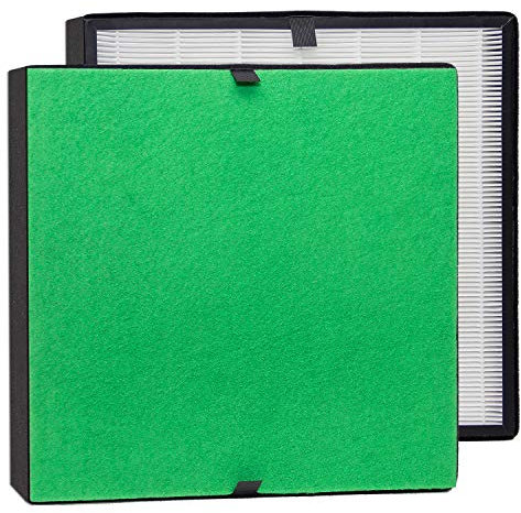 alfdaTrueHEPA Filter-Komplett-Set für ALR550 Comfort Luftreiniger/antibakterieller Partikel-Filter bestens geeignet für Allergiker