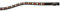 KAVALKADE Stirnband Splendid, gebogen, braun/braun, PII