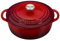 Le Creuset Enameled Cast Iron Shallow Round Oven, 2.75 Qt., Cerise