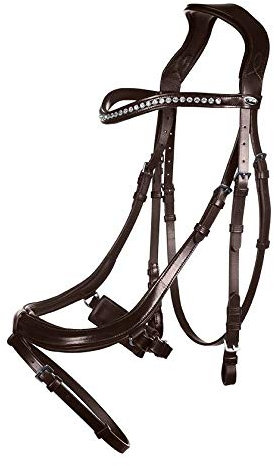 HKM Anatomic Crystal Trensen 2400 braun Warmblut