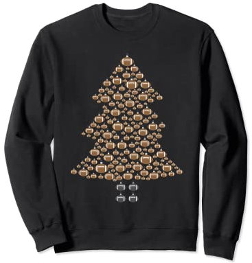 Ugly Christmas Football Sweatshirt