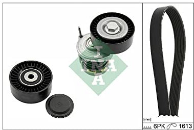 INA 529 0467 10 Keilrippenriemensatz Keilrippenriemensatz 1613 mm 6Rippenanzahl