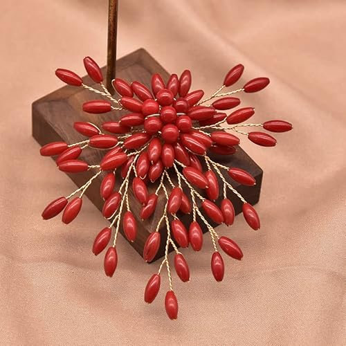 SALAN Handgefertigte Brosche Aus Magerem Reiskorallenharz, Vergoldet, 18 Karat Gold, Frauen, Mädchen, Hochzeitsfeier, Geschenke, Hochwertige Luxusgeschenke