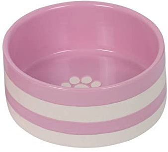 Nobby 82433 Strio Gamelle en céramique Rose/crème Ø 15 x 6 cm 0,60 l