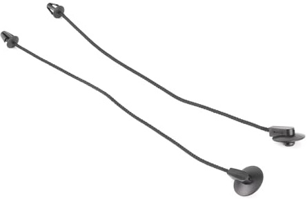 Hutablage-Befestigungsgurt, 2 Stück Auto-Hutablage-Befestigungsschnur Zurrgurt-Schnur OE CV6Z5846538A Passend für Focus MK3 2012-2017